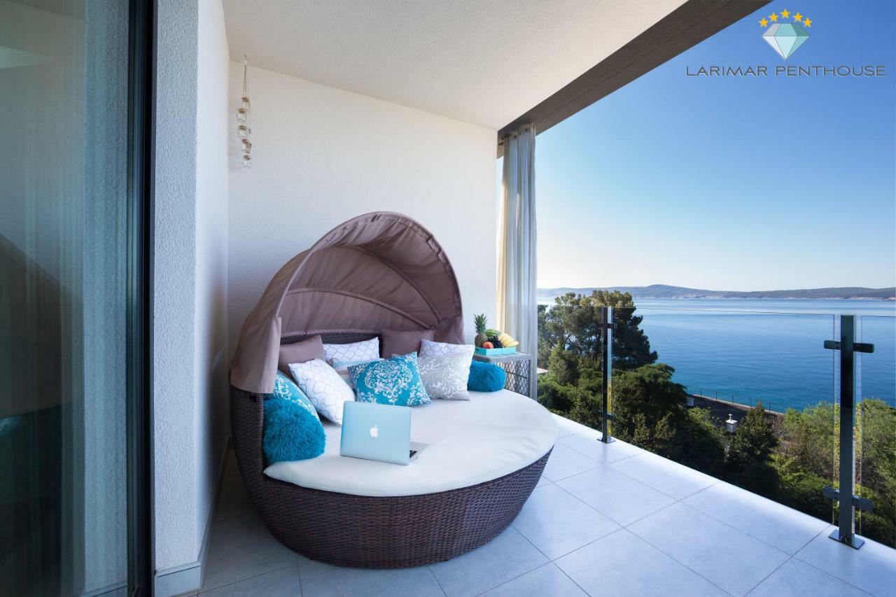 Larimar Penthouse Apartment Crikvenica Exterior photo